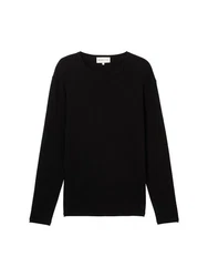 TOM TAILOR Strickpullover Longsleeve Rundhalspullover 