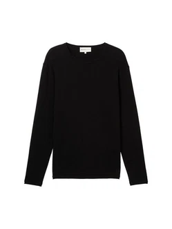TOM TAILOR Strickpullover Longsleeve Rundhalspullover 