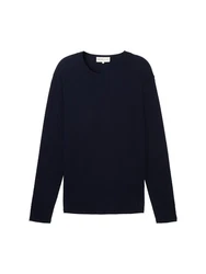 TOM TAILOR Strickpullover Longsleeve Rundhalspullover 