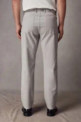 Next Straight Fit Hose im Jeans-Stil Khaki/Grau/Hellgrau