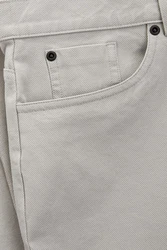 Next Straight Fit Hose im Jeans-Stil Khaki/Grau/Hellgrau