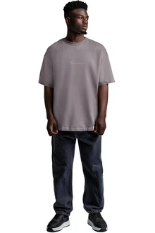 Reichstadt Oversize-Shirt Casual T-shirt 22RS033 Dunkelgrau (22RS033)