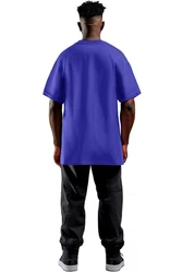 Reichstadt Oversize-Shirt Casual Kurzarm T-shirt (23RS041) Lila (23RS041)
