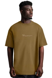 Reichstadt Oversize-Shirt Casual T-shirt 22RS033 Kaki (22RS033)