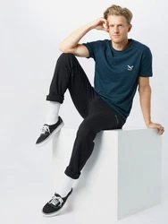 Iriedaily T-Shirt marine/wei