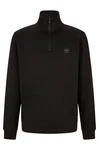 BOSS Herren Sweatshirt ZETRUST Schwarz/Braun