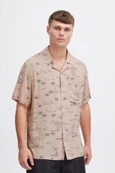 !Solid Kurzarmhemd SDIan Beige/Khaki/Rosa/Braun