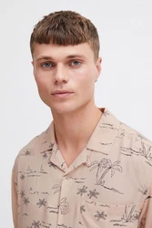 !Solid Kurzarmhemd SDIan Beige/Khaki/Rosa/Braun