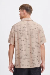 !Solid Kurzarmhemd SDIan Beige/Khaki/Rosa/Braun