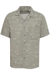 !Solid Kurzarmhemd SDIan Khaki/Dunkelgrün/Grau/Beige/Hellgrau