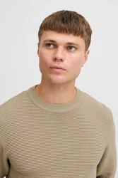 !Solid Pullover 'Valencia' Khaki/Braun