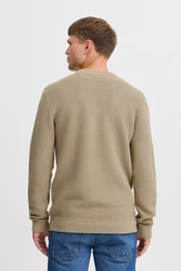 !Solid Pullover 'Valencia' Khaki/Braun