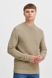 !Solid Pullover 'Valencia' Khaki/Braun
