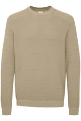 !Solid Pullover 'Valencia' Khaki/Braun