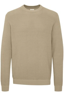!Solid Pullover 'Valencia' Khaki/Braun