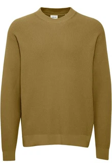 !Solid Pullover SDHAMI Dunkelgrün/Khaki/Gelb