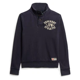 Sweatshirt Herren Henley-Pullover - Vintage Athletic Henley