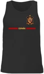 Shirtracer Tanktop Spanisches Trikot Wappen Spanien Fanartikel (2024) Grau/Rot/Dunkelblau/Grün/Lila/Gelb/Türkis
