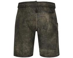 Krüger Trachtenlederhose Arijus Herren Khaki/Braun/Dunkelgrün/Dunkelbraun