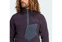 adidas TERREX XPLORIC HIGH PILE FLEECE Fliederfarben/Lila/Dunkelrot/Dunkelblau/Bordeaux