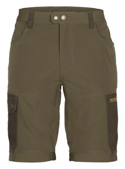 Pinewood Trekkingshorts FINNVEDEN TRAIL HYBRID SHORTS Khaki/Braun/Dunkelgrün