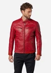 RICANO Lederjacke Cooper Rot