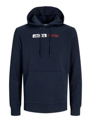 Jack & Jones Sweatshirt Dunkelblau/Blau/Schwarz