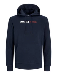 Jack & Jones Sweatshirt Dunkelblau/Blau/Schwarz