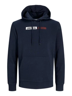 Jack & Jones Sweatshirt Dunkelblau/Blau/Schwarz Jack & Jones Sweatshirt Dunkelblau/Blau/Schwarz