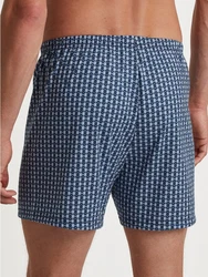 Calida Prints Herren Shorts Blau/Dunkelblau