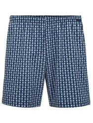 Calida Prints Herren Shorts Blau/Dunkelblau