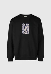 Sweatshirt Boxy Crewneck Thug Mouse im lockeren Schnitt