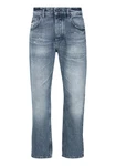 BOSS ORANGE Straight-Jeans TROY BO-BF Blau/Grau/Hellblau