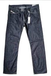 Regular-fit-Jeans VikerX-Box 0088Z (Tiefdunkelblau, 100% Baumwolle)