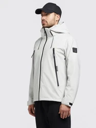 khujo Sommerjacke ADAM Grau/Hellgrau