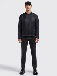 khujo Steppjacke TIMOR Schwarz/Dunkelblau