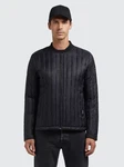 khujo Steppjacke TIMOR Schwarz/Dunkelblau