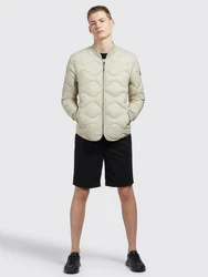 khujo Steppjacke PICCO2 Khaki/Beige/Dunkelgrün