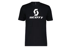 Scott T-Shirt Icon mit großem Logoprint Schwarz/Dunkelblau