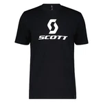 Scott T-Shirt Icon mit großem Logoprint Schwarz/Dunkelblau