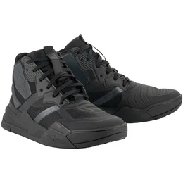 Speedflight Motorradschuhe schwarz / schwarz Motorradstiefel (Packung, Antistatische und l- und Benzinfeste Sohle)