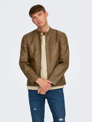Only & Sons Jacke Mike Racer Jacket braun