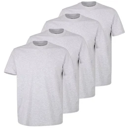 GTZBURG T-Shirt California (4-tlg) mit Rundhals-Ausschnitt, Premium-Qualitt
