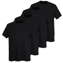 GTZBURG T-Shirt California (4-tlg) mit Rundhals-Ausschnitt, Premium-Qualitt