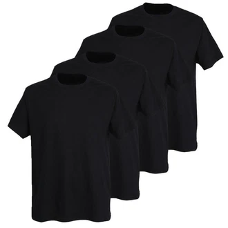 GTZBURG T-Shirt California (4-tlg) Schwarz