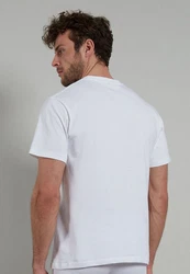 GTZBURG T-Shirt California (4-tlg) Weiß