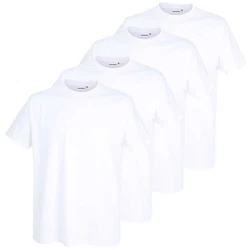 GTZBURG T-Shirt California (4-tlg) Weiß