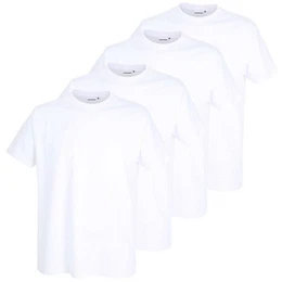 GTZBURG T-Shirt California (4-tlg) mit Rundhals-Ausschnitt, Premium-Qualitt