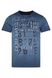 Rundhalsshirt aus Baumwolle