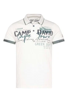CAMP DAVID Poloshirt Paragliding Cape Town I